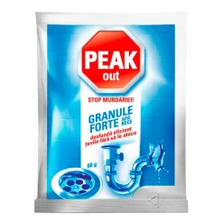 Alternative view of Granule Forte pentru desfundat tevi Peak, 60-80g